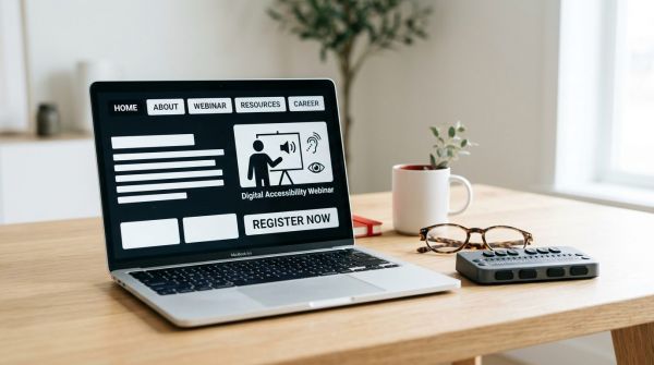 Webinar on digital accessibility